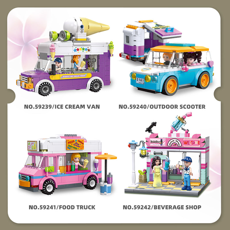 JIESTAR Girl Building Block Set 4-Pack - 59239-59242-2.jpg