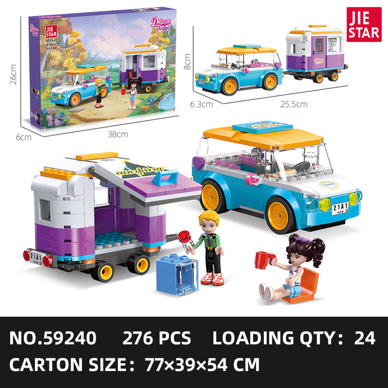JIESTAR Girl Building Block Set 4-Pack SKU image - 59240-sku.jpg