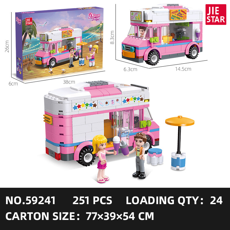 JIESTAR Girl Building Block Set 4-Pack SKU image - 59241-sku.jpg