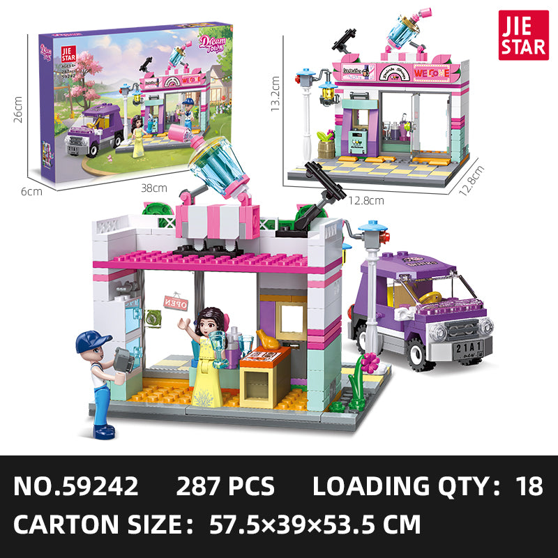 JIESTAR Girl Building Block Set 4-Pack SKU image - 59242-sku.jpg
