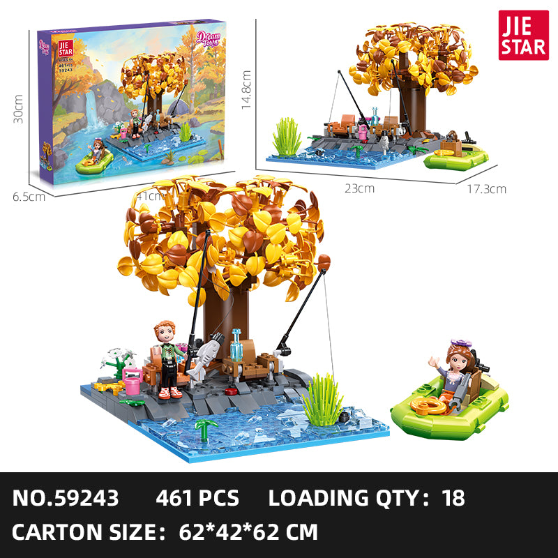 JIESTAR Girl Building Block Set 4-Pack SKU image - 59243-sku.jpg