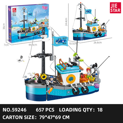 JIESTAR Girl Building Block Set 4-Pack SKU image - 59246-sku.jpg
