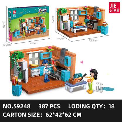 JIESTAR Girl Building Block Set 2-Pack SKU image - 59248-sku.jpg