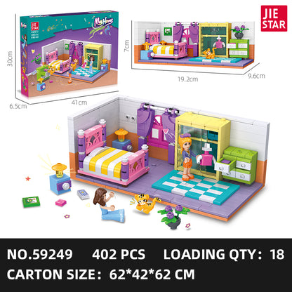 JIESTAR Girl Building Block Set 2-Pack SKU image - 59249-sku.jpg