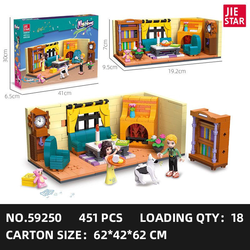 JIESTAR Girl Building Block Set 2-Pack SKU image - 59250-sku.jpg