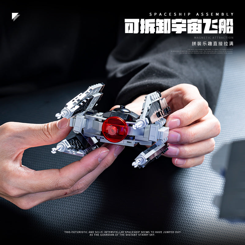 JIQI Floating Space Fighter Model Kit JQ1166 - 5.jpg