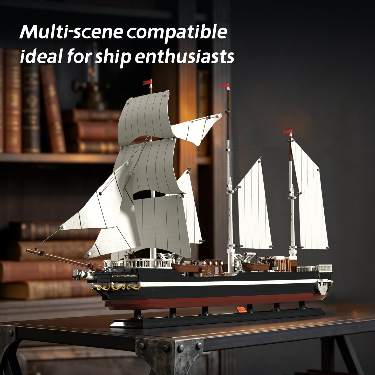 Xbert Clipper Sailing Ship Model Kit - 5.jpg