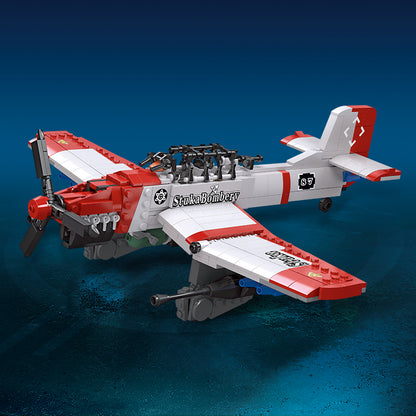 JIESTAR Junkers Bomber Building Block Set - 61045-1.jpg