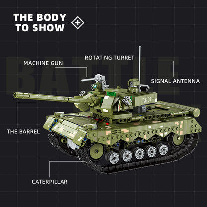 JIESTAR Combat Tank Building Block Set - 61053-2.jpg