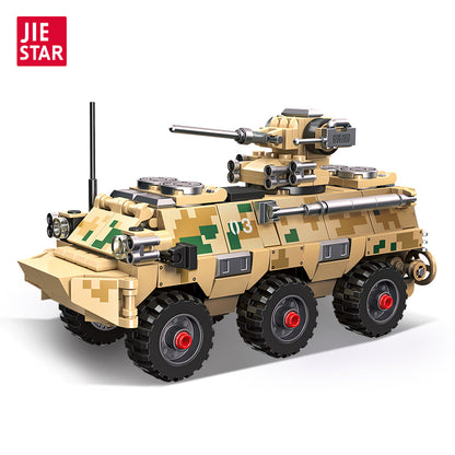 JIESTAR Type 92 Infantry Fighting Vehicle Building Block Set - 61060-白底.jpg