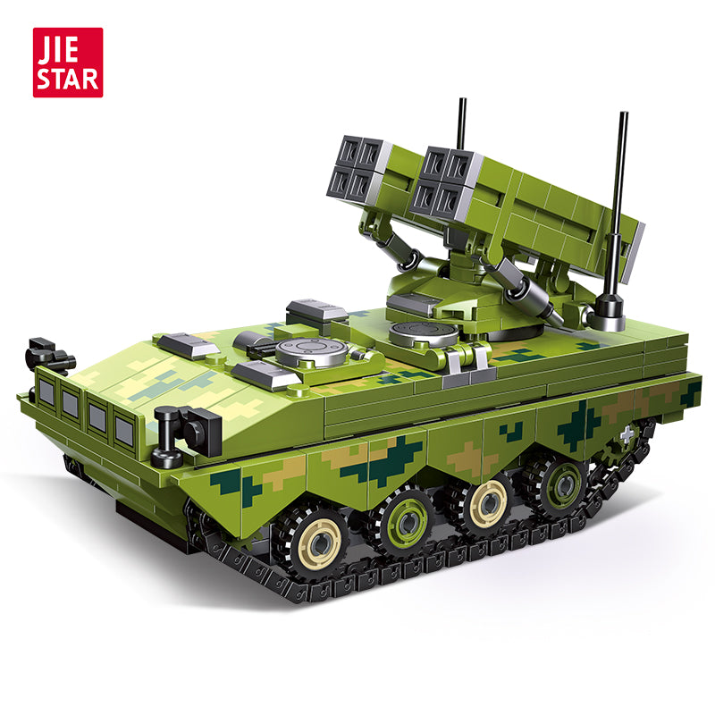 JIESTAR Red Arrow 10 Anti-Tank Missile Building Block Set - 61061-白底.jpg