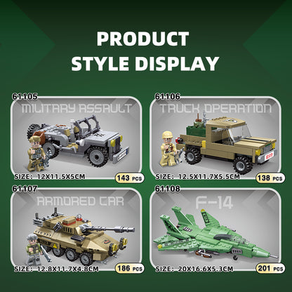 JIESTAR Military Building Block Set 4-Pack - 61105-61108-3.jpg