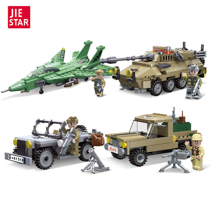 JIESTAR Military Building Block Set 4-Pack - 61105-61108-白底.jpg