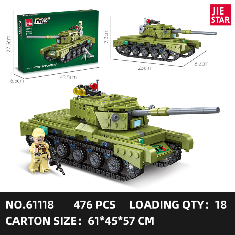JIESTAR Military Building Block Set 3-Pack SKU image - 61118-sku.jpg
