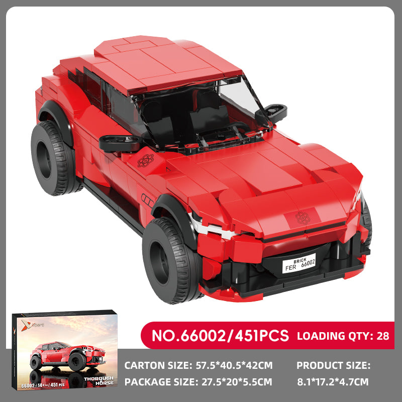 Xbert Thorough Horse Building Block Set SKU image - 66002-sku.jpg
