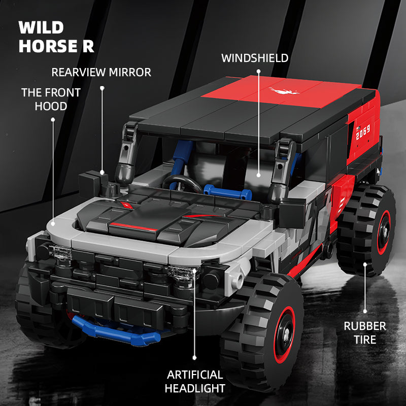Xbert WILD Horse R Building Block Set - 66003-3.jpg