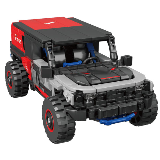 Xbert WILD Horse R Building Block Set - 66003-白底.jpg
