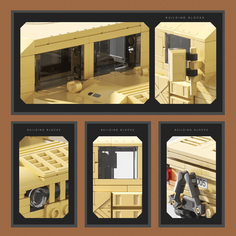 Xbert Military Vehicle H1 Building Block Set - 66005-3.jpg