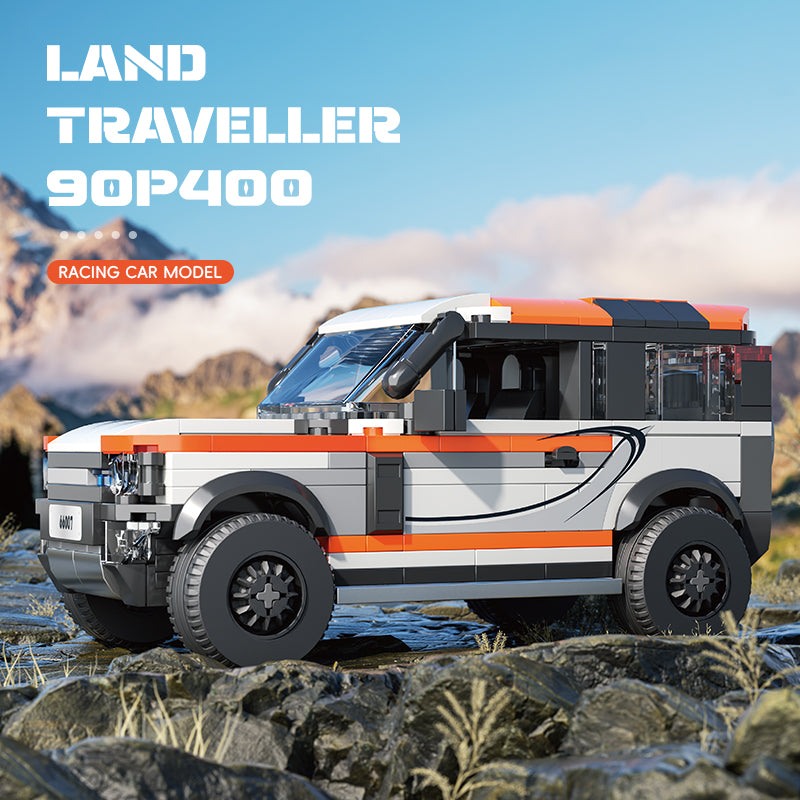 Xbert LAND Traveller 90p400 Building Block Set - 66007-1.jpg