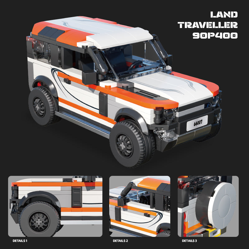 Xbert LAND Traveller 90p400 Building Block Set - 66007-2.jpg