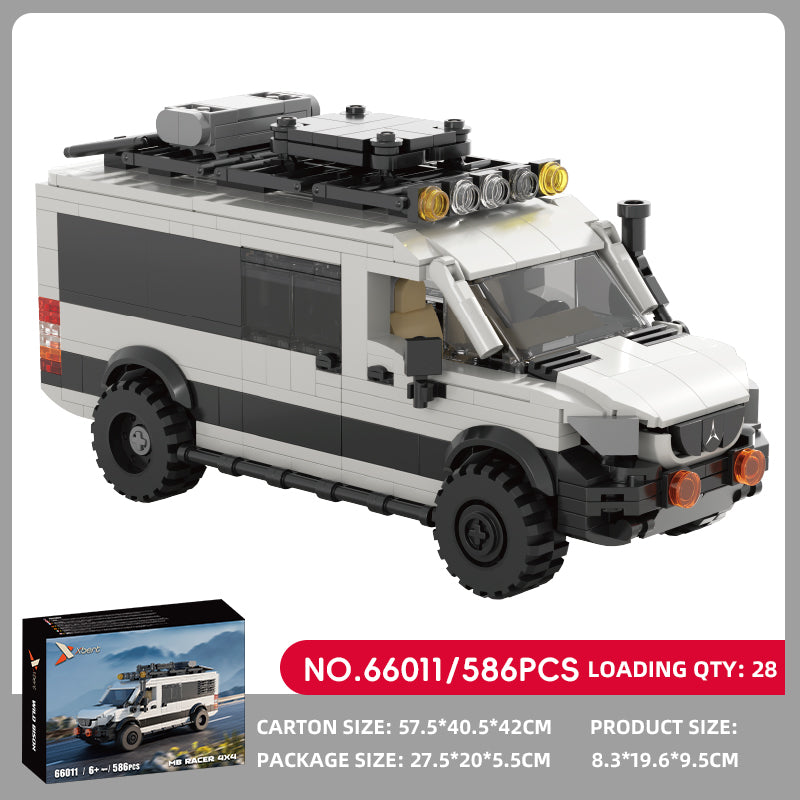 Xbert MB Racer 4 4 Building Block Set SKU image - 66011-sku.jpg