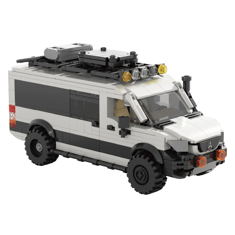 Xbert MB Racer 4 4 Building Block Set - 66011-白底.jpg