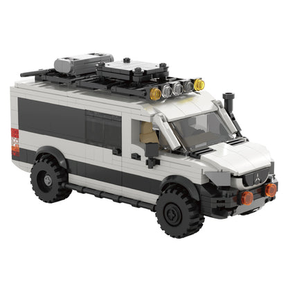 Xbert MB Racer 4 4 Building Block Set - 66011-白底.jpg