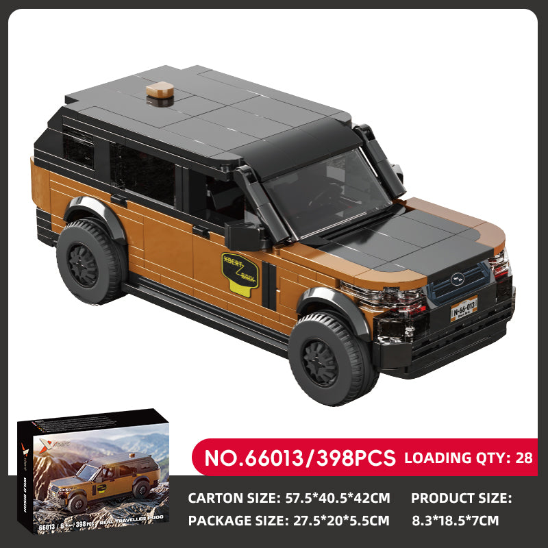 Xbert REAL Traveller P400 Building Block Set SKU image - 66013-sku.jpg