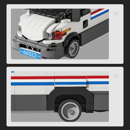 Xbert US Postal MAIL Truck Building Block Set - 66022-4.jpg