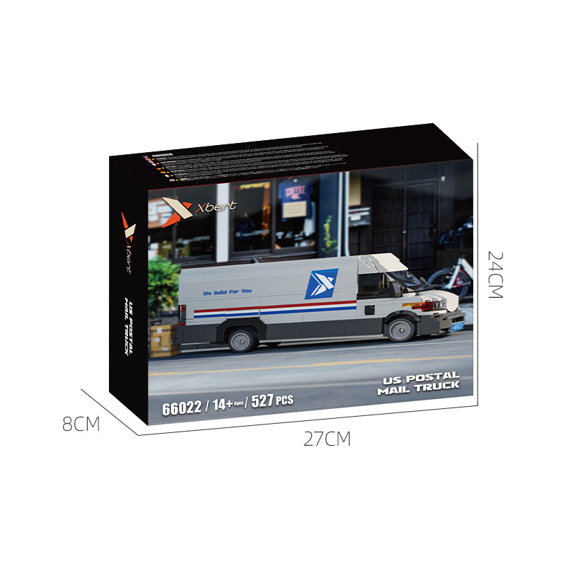 Xbert US Postal MAIL Truck Building Block Set - 66022-7.jpg
