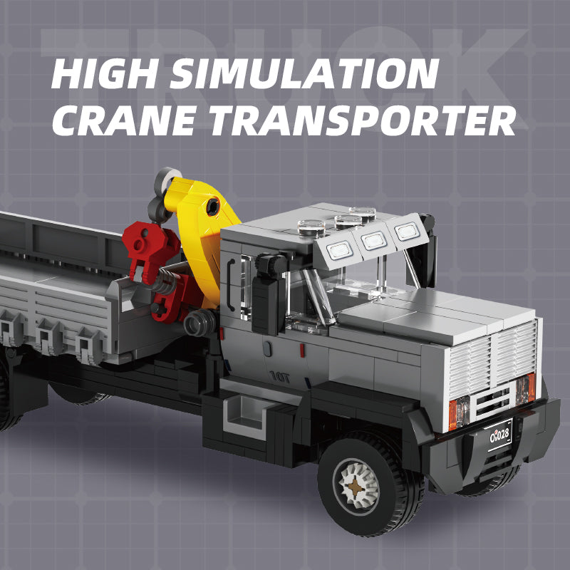 Xbert Classic Crane Truck Building Block Set - 66023-2.jpg