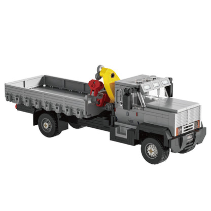Xbert Classic Crane Truck Building Block Set - 66023-白底.jpg