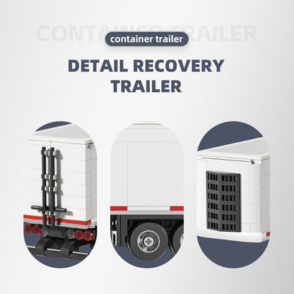 Xbert Shipping Container Trailer Building Block Set - 66025-2.jpg