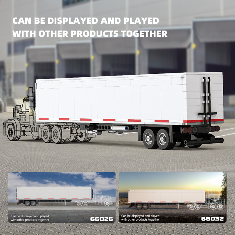 Xbert Shipping Container Trailer Building Block Set - 66025-4.jpg