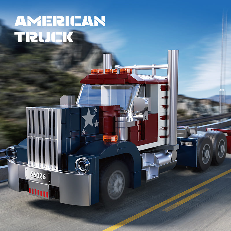 Xbert American Truck Building Block Set - 66026-1.jpg