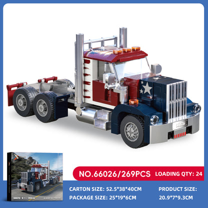 Xbert American Truck Building Block Set SKU image - 66026-sku.jpg