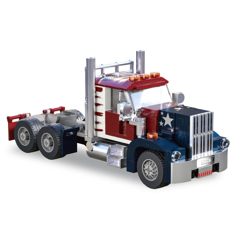 Xbert American Truck Building Block Set - 66026-白底.jpg
