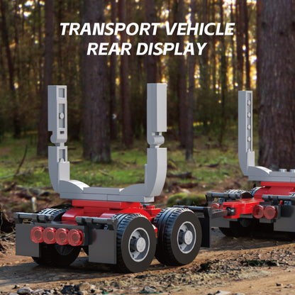 Xbert LOG Truck Building Block Set - 66027-4.jpg