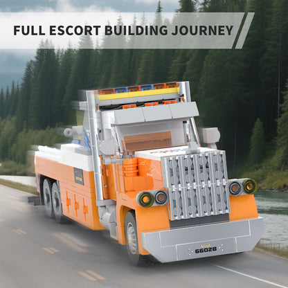 Xbert Heavy-Duty TOW Truck Building Block Set - 66028-6.jpg