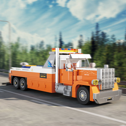Xbert Heavy-Duty TOW Truck Building Block Set - 66028-7.jpg
