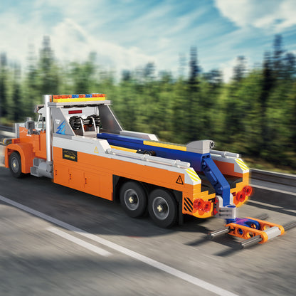 Xbert Heavy-Duty TOW Truck Building Block Set - 66028-8.jpg