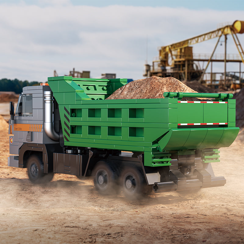 Xbert Heavy DUMP Truck Building Block Set - 66029-7.jpg