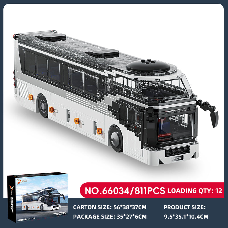 Xbert Double Decker Tourist BUS Building Block Set SKU image - 66034-sku.jpg