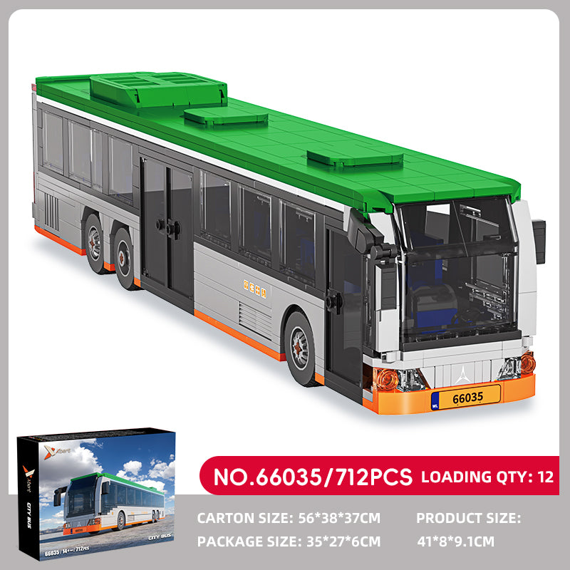 Xbert CITY BUS Building Block Set SKU image - 66035-sku.jpg
