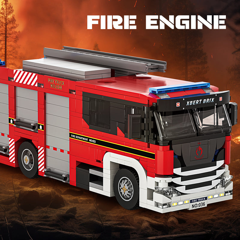 Xbert FIRE Engine Building Block Set - 66036-1.jpg