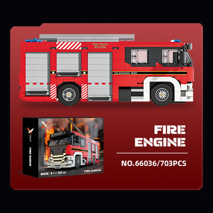 Xbert FIRE Engine Building Block Set - 66036-2.jpg