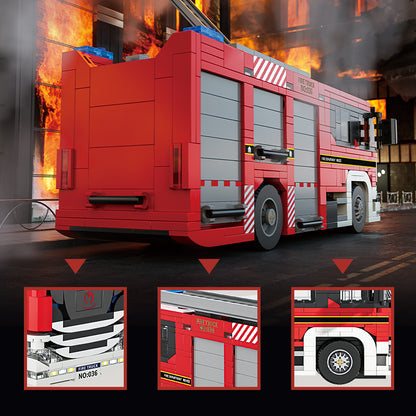 Xbert FIRE Engine Building Block Set - 66036-4.jpg