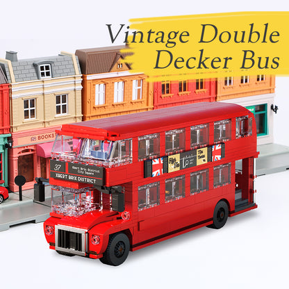 Xbert Vintage Double Decker BUS Building Block Set - 66037-1.jpg