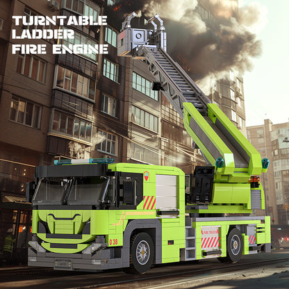 Xbert Turntable Ladder FIRE Engine Building Block Set - 66038-1.jpg