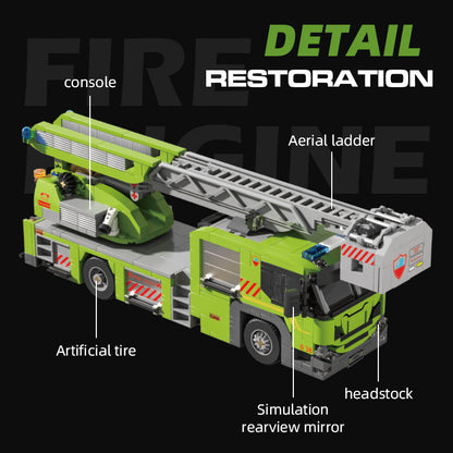 Xbert Turntable Ladder FIRE Engine Building Block Set - 66038-3.jpg